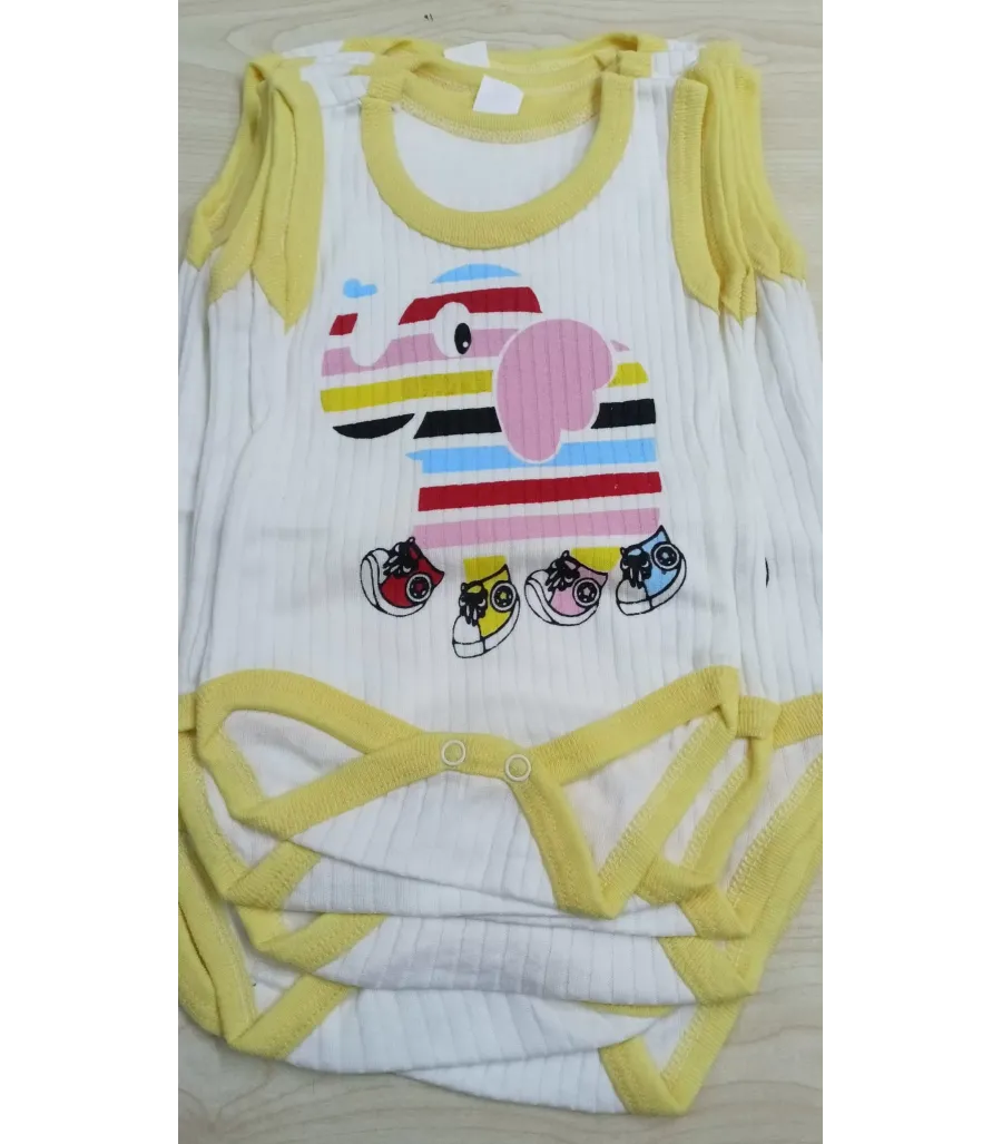 Kız Erkek Bebek Sarı Çocuk Zıbın