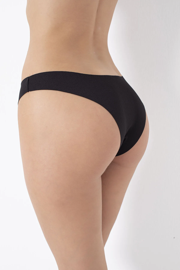 NBB Siyah 3'lü Lazer V Shape Brazillian Külot