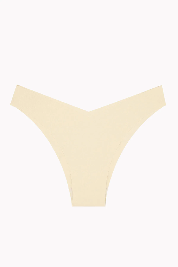 NBB Ten Bordo Cappuccino 3'lü Lazer V Shape Brazillian Külot