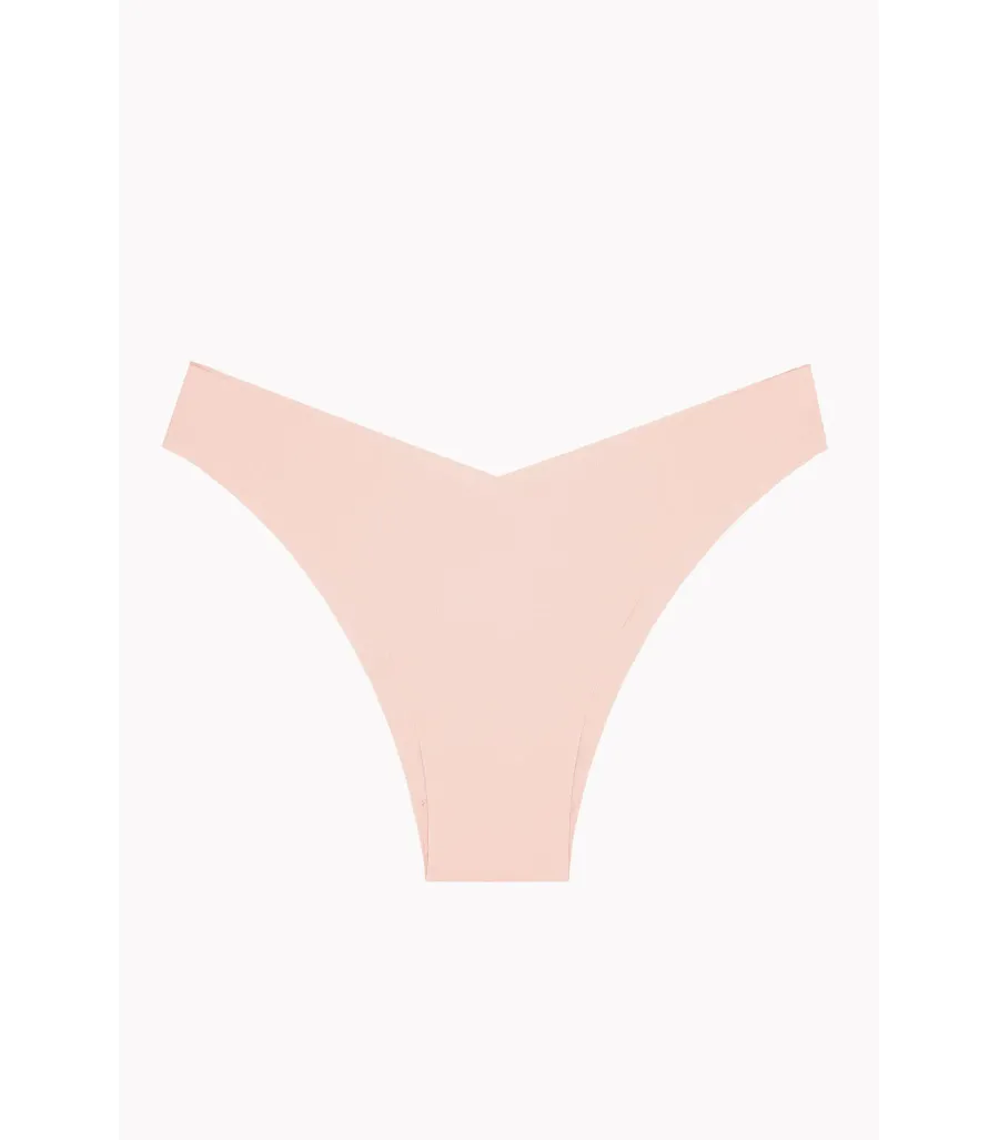 NBB Ten Bordo Cappuccino 3'lü Lazer V Shape Brazillian Külot