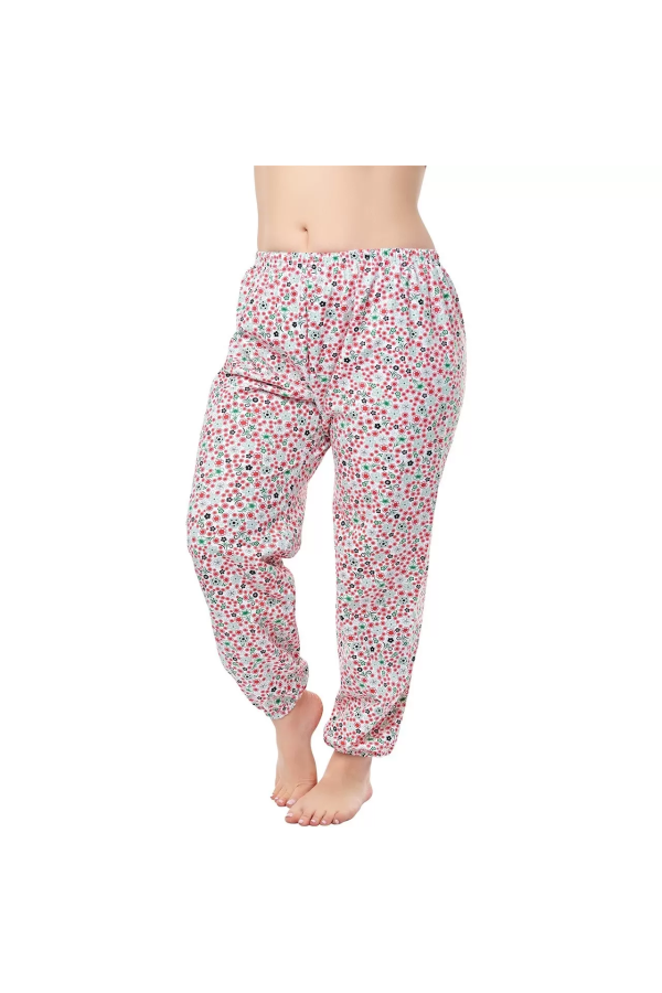 Toptan Seher Emprime iki iplik Pijama Lastikli