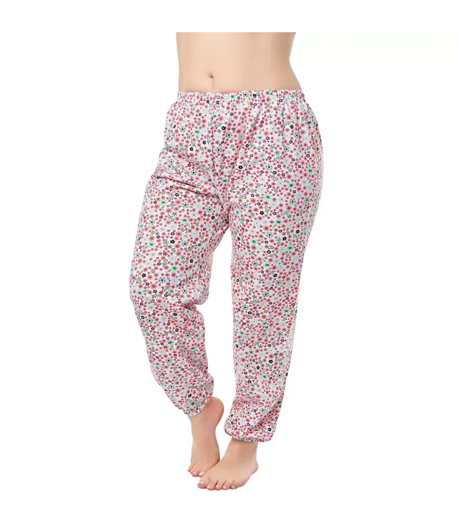 Toptan Seher Emprime iki iplik Pijama Lastikli
