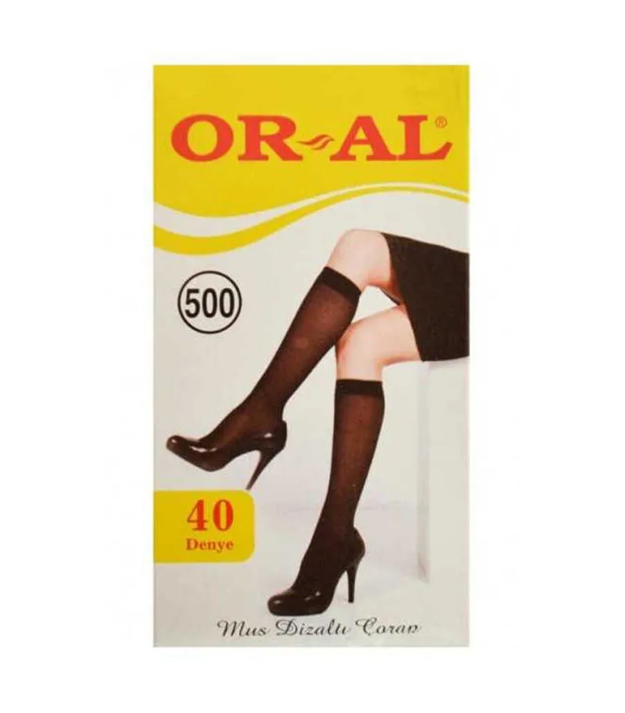 Or-al Orta Kalınlıkta, Mus Dizaltı Çorap