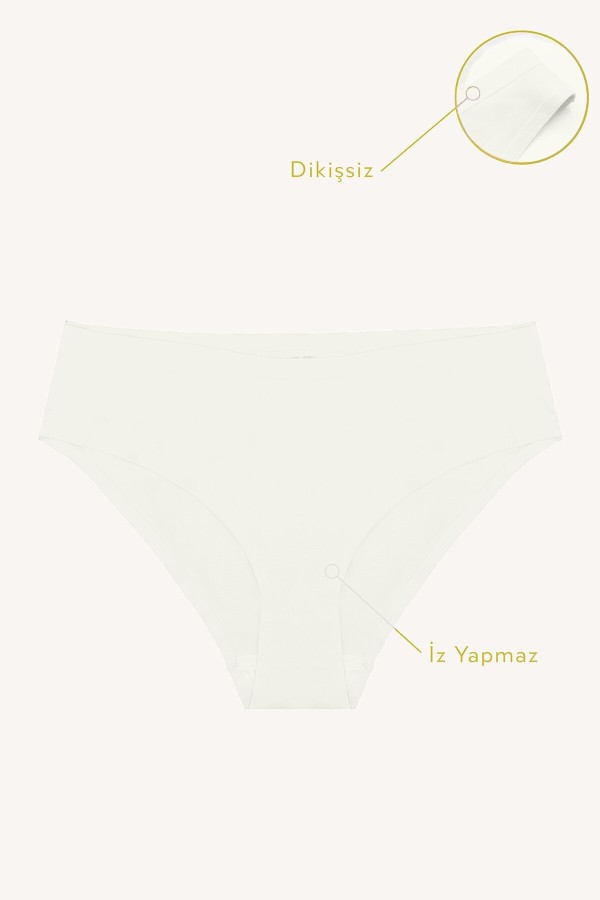NBB Ekru Cushy İz Yapmaz Külot