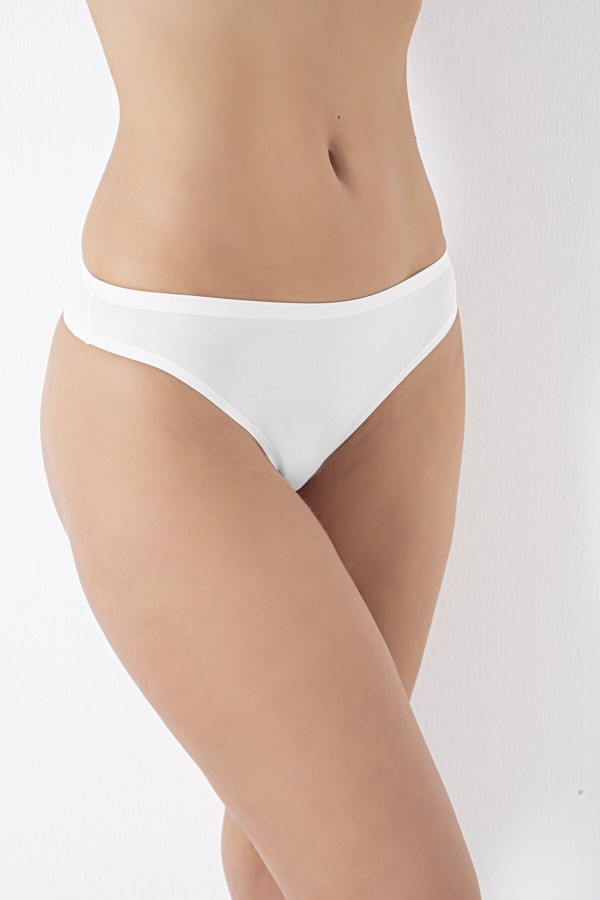 NBB Ekru Cushy İz Yapmaz String