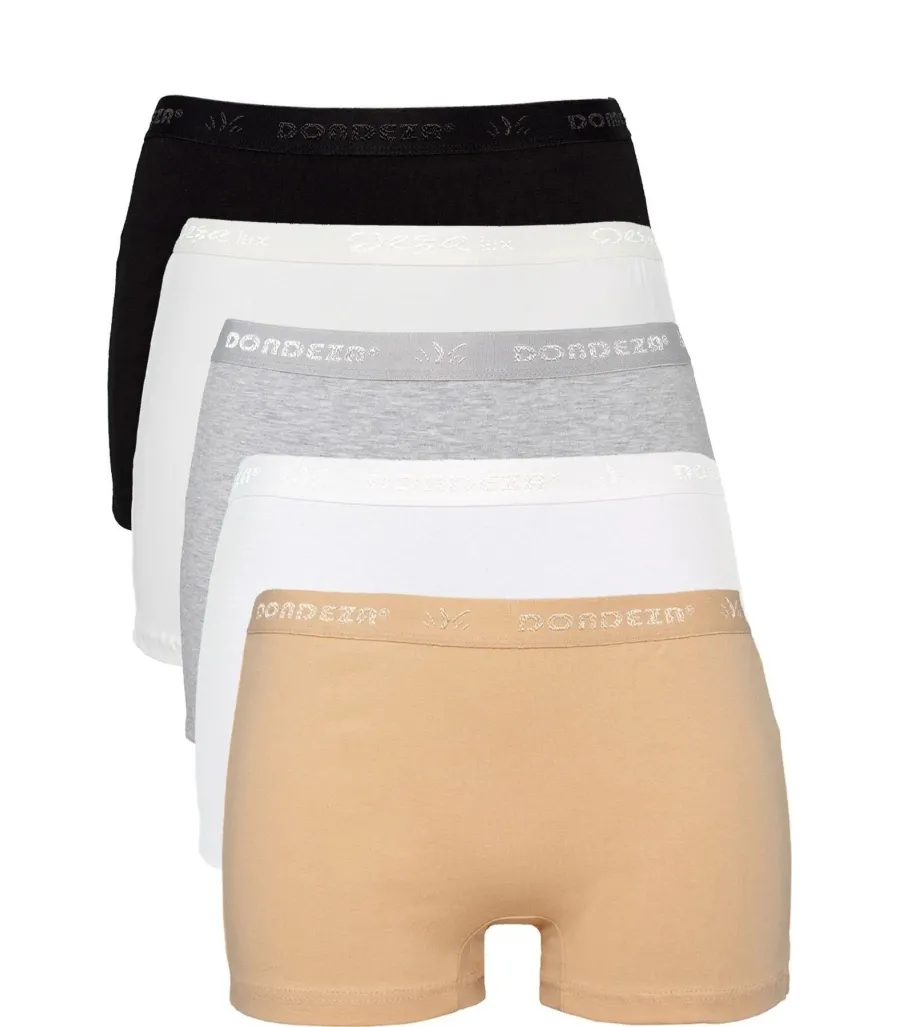 Dezalüx Düz Kadın Boxer