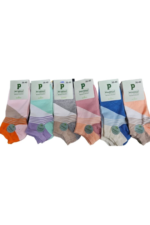 Pıccadıllı Kadın Bambu Patik Çorap PCL601