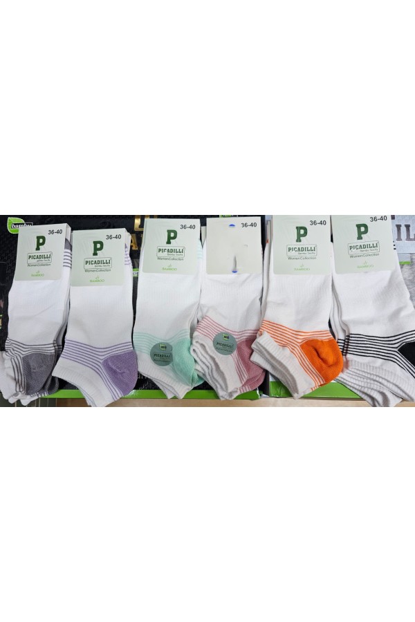 Pıccadıllı Kadın Bambu Patik Çorap PCL602