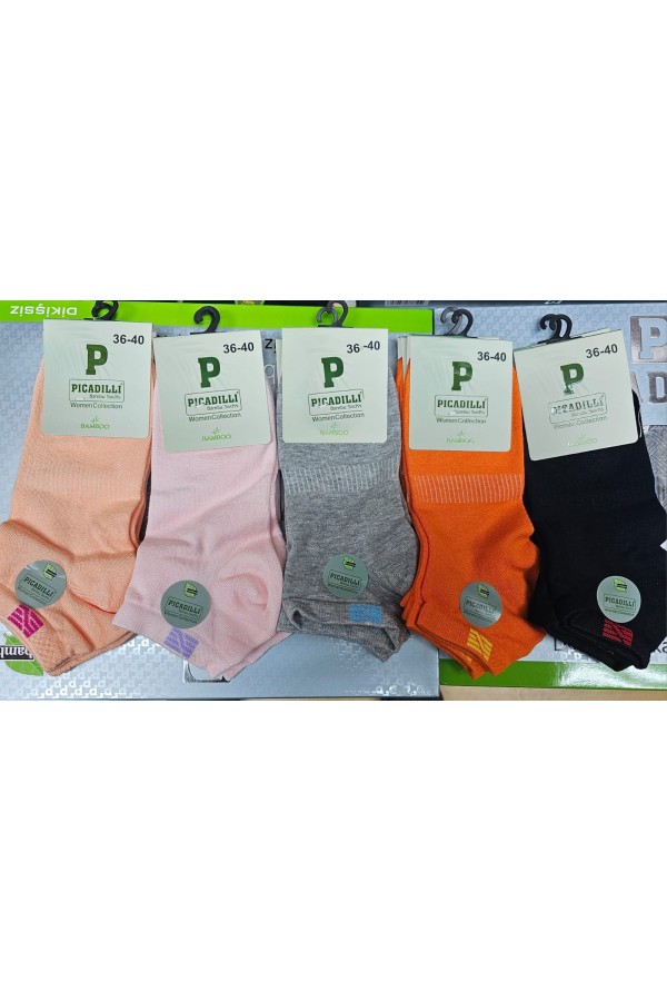Pıccadıllı Kadın Bambu Patik Çorap PCL615