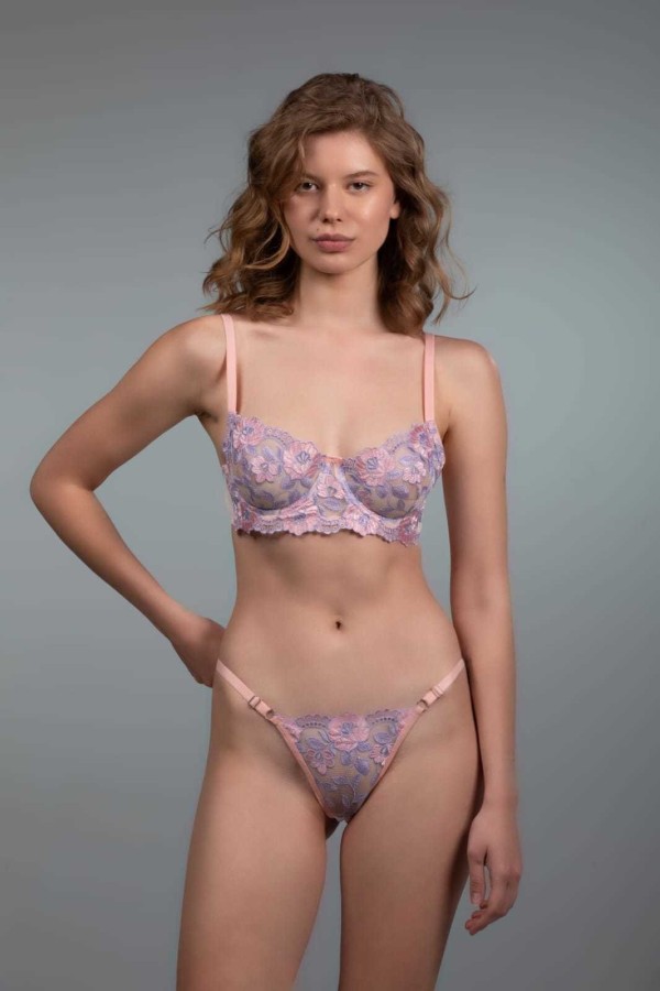 Blue Avcı Sütyen Takımı BR213 Lila