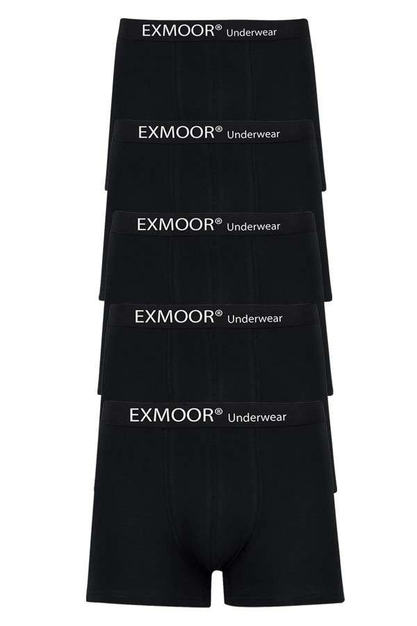 Exmoor Likralı Boxer Siyah