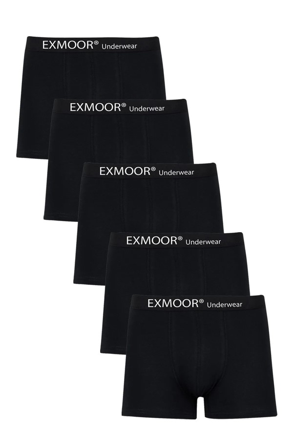Exmoor Likralı Boxer Siyah