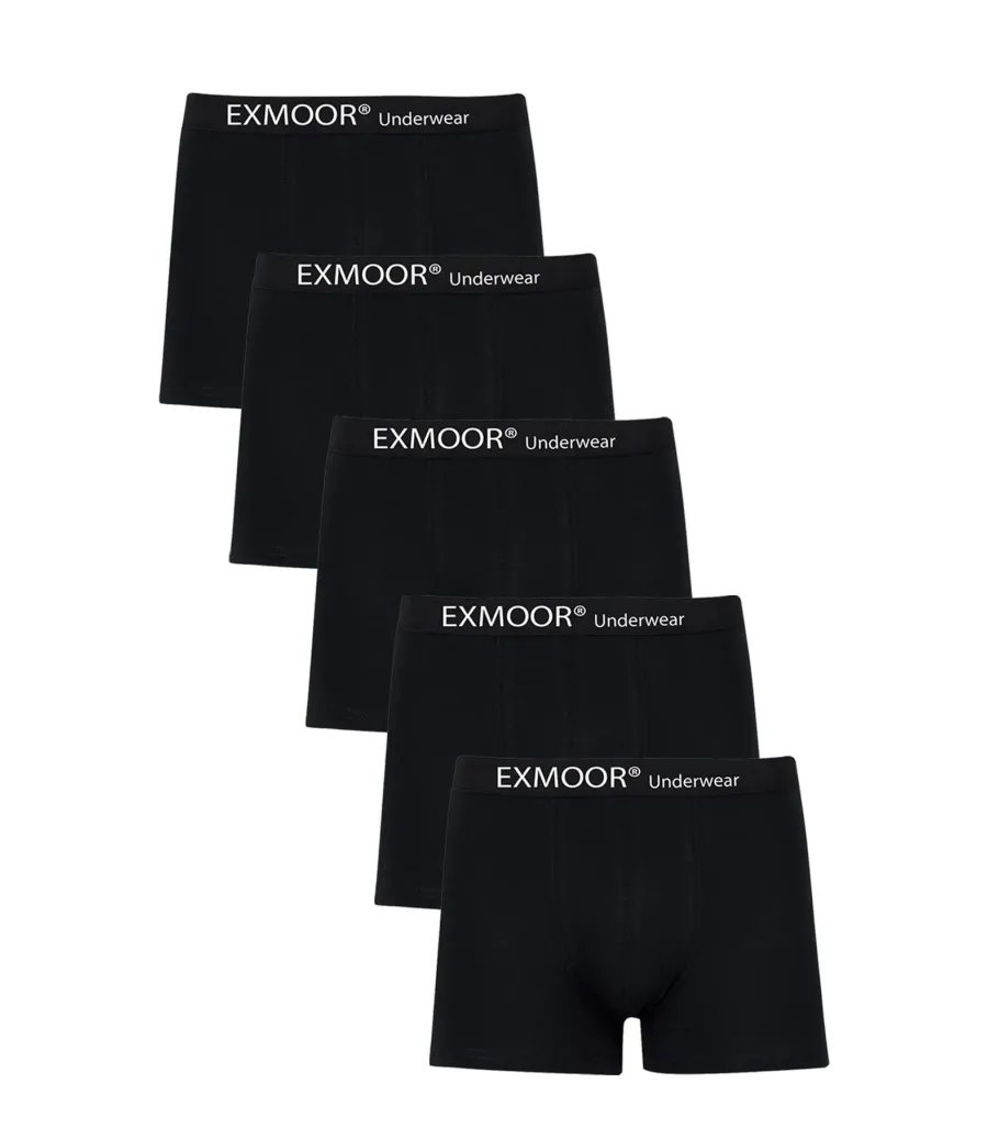Exmoor Likralı Boxer Siyah