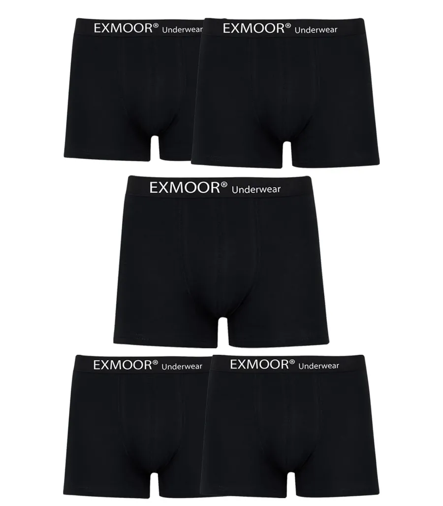 Exmoor Likralı Boxer Siyah