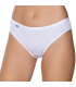 Gümüş 6001 Kadın Ribana Düz Biye Bikini Beyaz