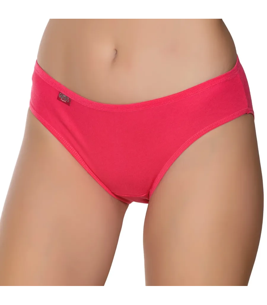 Gümüş 6001 Kadın Ribana Düz Biye Bikini Nar Çiçeği