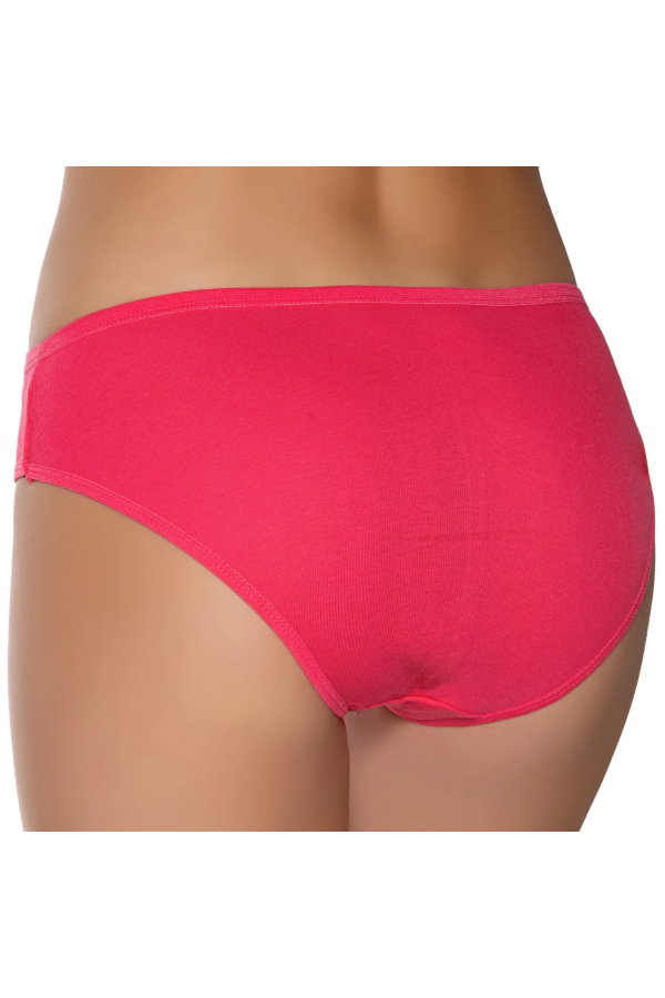 Gümüş 6001 Kadın Ribana Düz Biye Bikini Nar Çiçeği