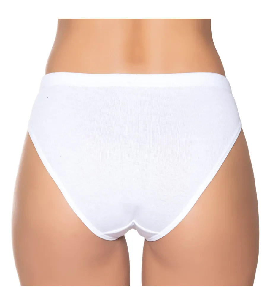 Gümüş İç Giyim 6005 Kadın Ribana Reçme Bel Papatya Bikini