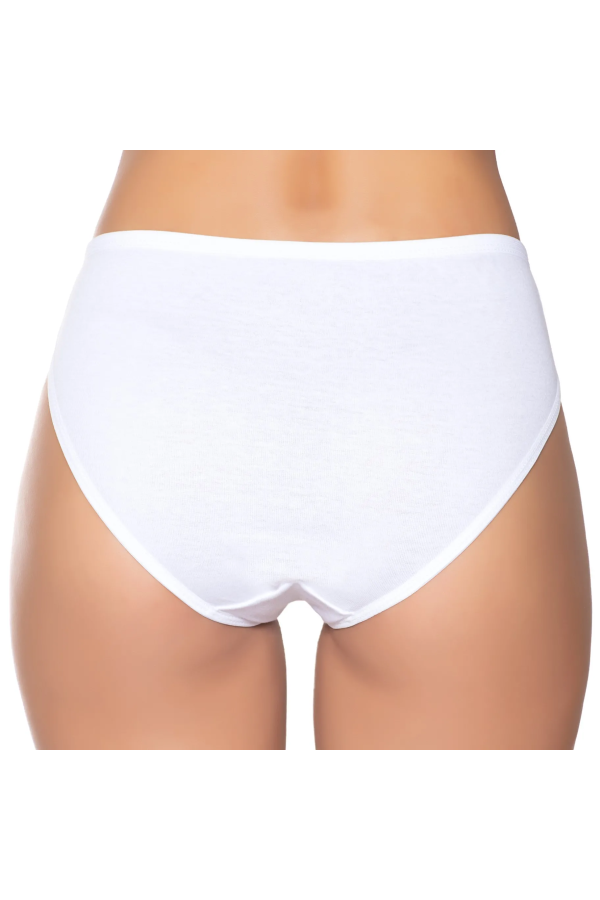 Gümüş İç Giyim 6006 Kadın Ribana İnce Bel Güpürlü Bikini