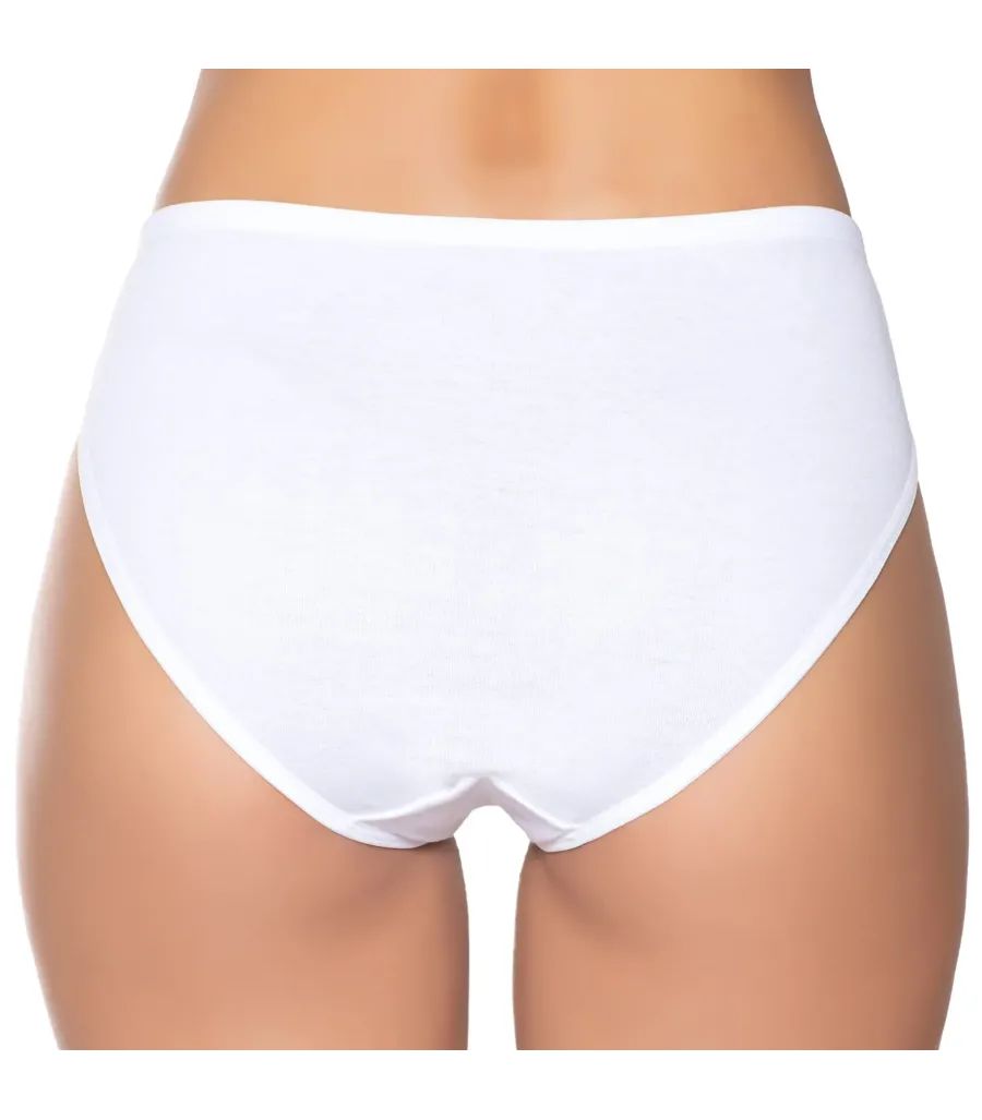 Gümüş İç Giyim 6006 Kadın Ribana İnce Bel Güpürlü Bikini