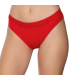 Gümüş İç Giyim 6021 Kadın Likralı Beli Dantelli Bikini Kırmızı