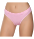 Gümüş İç Giyim 6021 Kadın Likralı Beli Dantelli Bikini Pembe