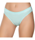 Gümüş İç Giyim 6021 Kadın Likralı Beli Dantelli Bikini Su Yeşili