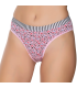 Gümüş İç Giyim 6024 Kadın Likralı Galaksi Baskılı Bikini Pembe