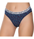 Gümüş İç Giyim 6024 Kadın Likralı Galaksi Baskılı Bikini