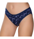 Gümüş İç Giyim 6026 Kadın Likralı İnce Bel Halka Baskılı Bikini