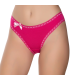 Gümüş İç Giyim 6039 Kadın Likralı Beli Şeritli Kurdeleli Bikini