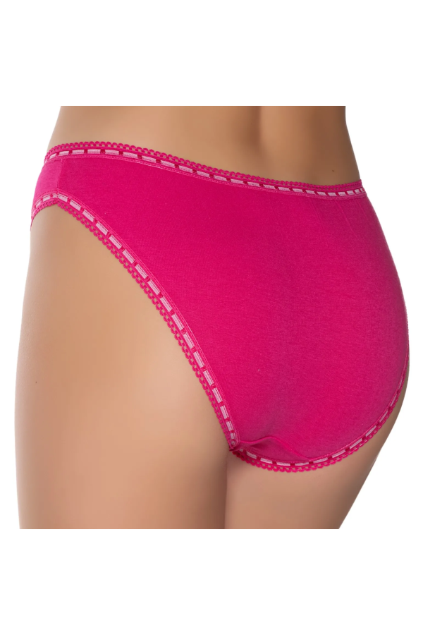 Gümüş İç Giyim 6039 Kadın Likralı Beli Şeritli Kurdeleli Bikini