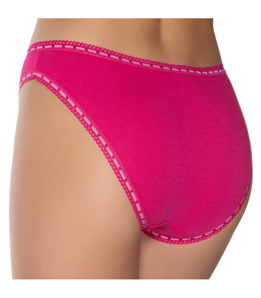 Gümüş İç Giyim 6039 Kadın Likralı Beli Şeritli Kurdeleli Bikini