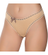 Gümüş İç Giyim 6039 Kadın Likralı Beli Şeritli Kurdeleli Bikini