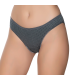 Gümüş İç Giyim 6043 Kadın Likralı İnce Bel Puantiyeli Bikini