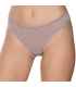 Gümüş İç Giyim 6043 Kadın Likralı İnce Bel Puantiyeli Bikini