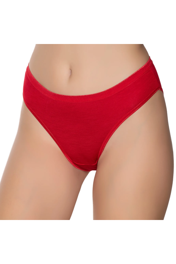 Gümüş İç Giyim 6045 Kadın Bambu İnce Bel Özel Dokulu Bikini