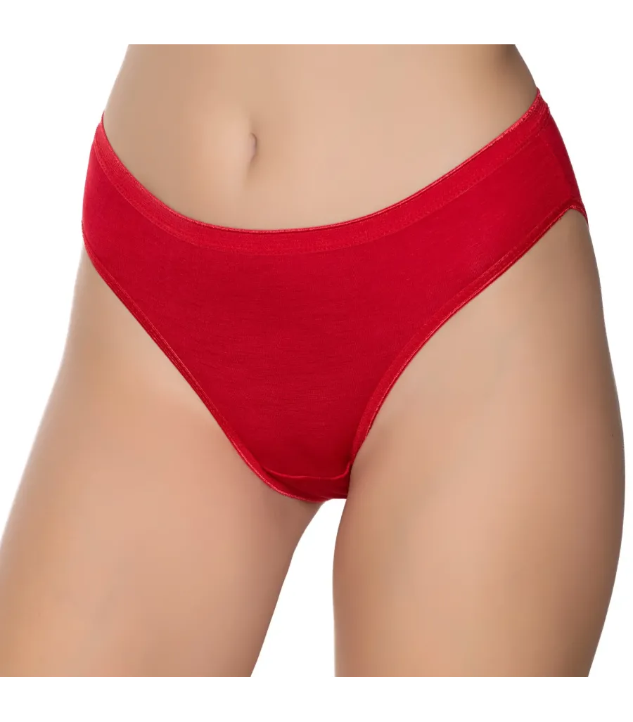 Gümüş İç Giyim 6045 Kadın Bambu İnce Bel Özel Dokulu Bikini