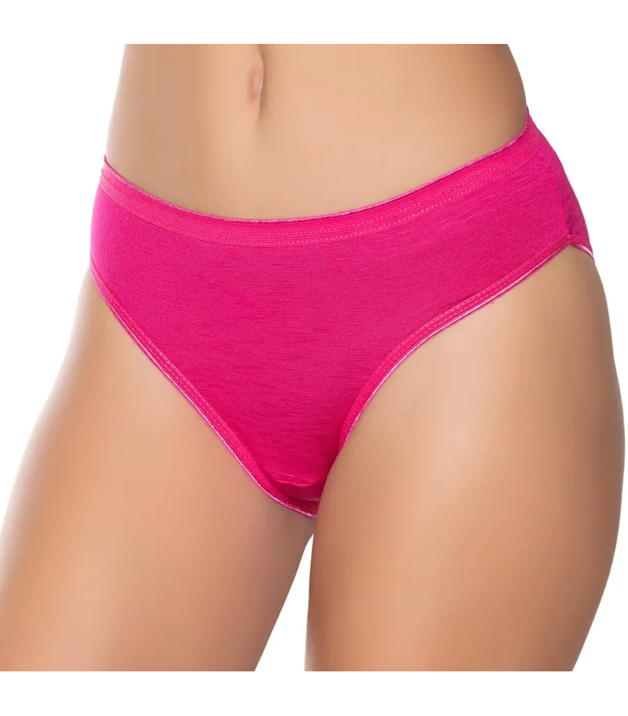 Gümüş İç Giyim 6045 Kadın Bambu İnce Bel Özel Dokulu Bikini