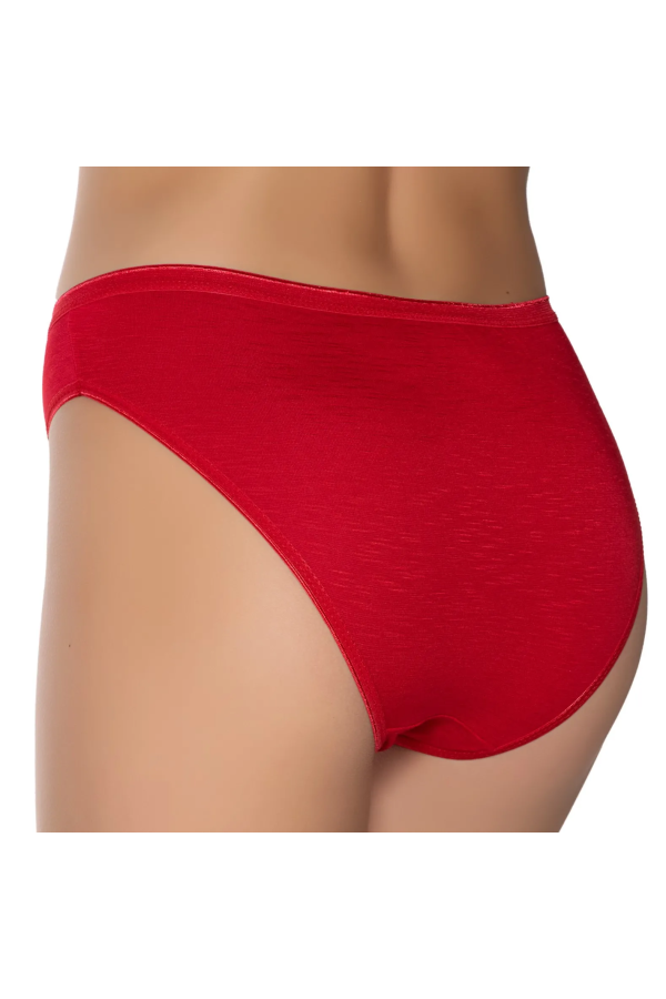 Gümüş İç Giyim 6045 Kadın Bambu İnce Bel Özel Dokulu Bikini