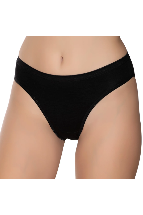 Gümüş İç Giyim 6045 Kadın Bambu İnce Bel Özel Dokulu Bikini