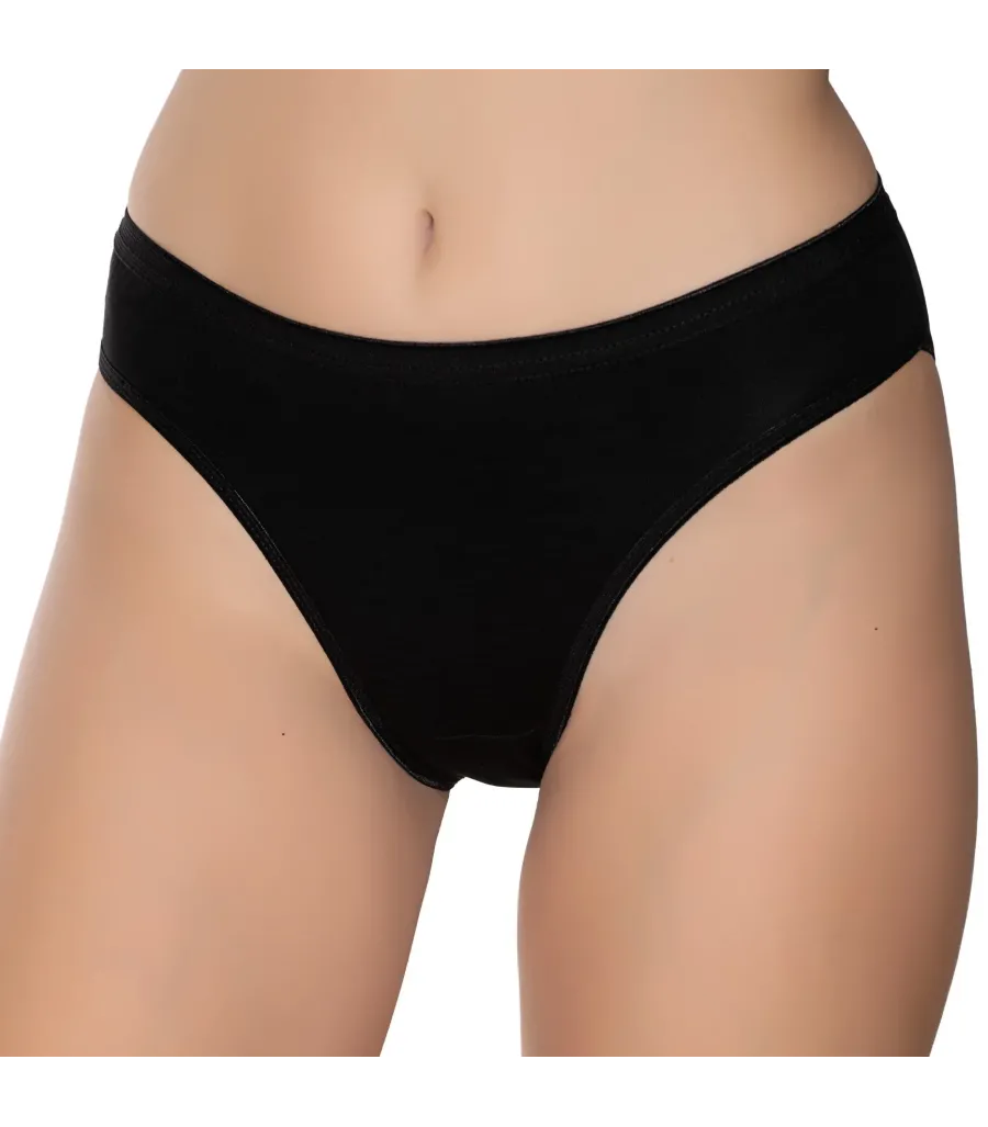 Gümüş İç Giyim 6045 Kadın Bambu İnce Bel Özel Dokulu Bikini