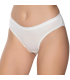 Gümüş İç Giyim 6051 Kadın Likralı İnce Bel İz Yapmaz Bikini Ekru