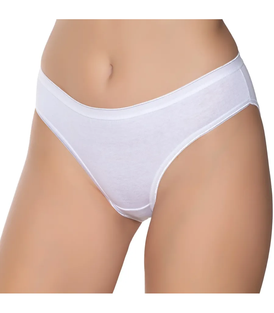 Gümüş İç Giyim 6051 Kadın Likralı İnce Bel İz Yapmaz Bikini