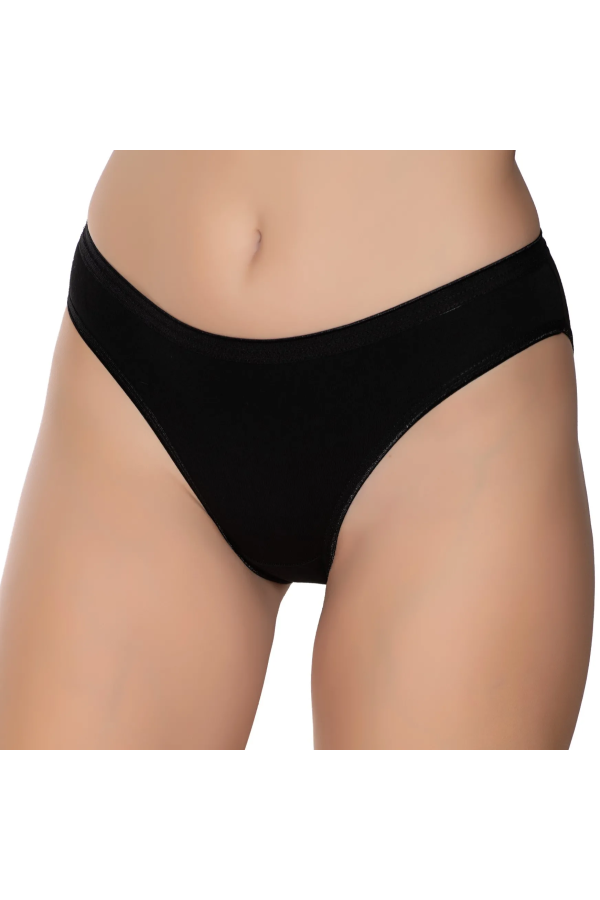 Gümüş İç Giyim 6051 Kadın Likralı İnce Bel İz Yapmaz Bikini