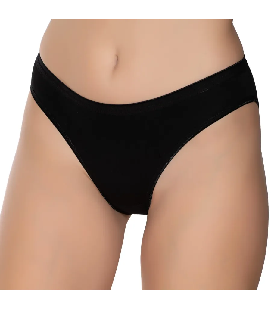 Gümüş İç Giyim 6051 Kadın Likralı İnce Bel İz Yapmaz Bikini
