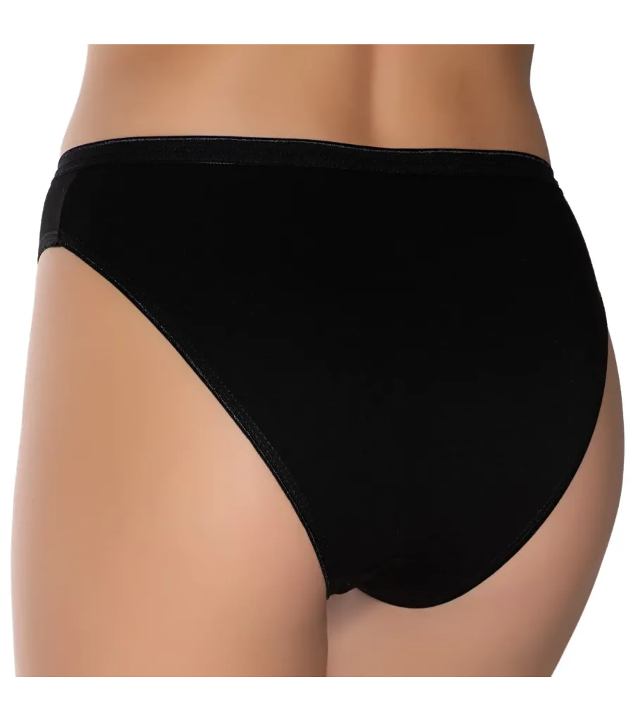 Gümüş İç Giyim 6051 Kadın Likralı İnce Bel İz Yapmaz Bikini