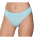 Gümüş İç Giyim 6067 Kadın Likralı Desenli Bikini Su Yeşil