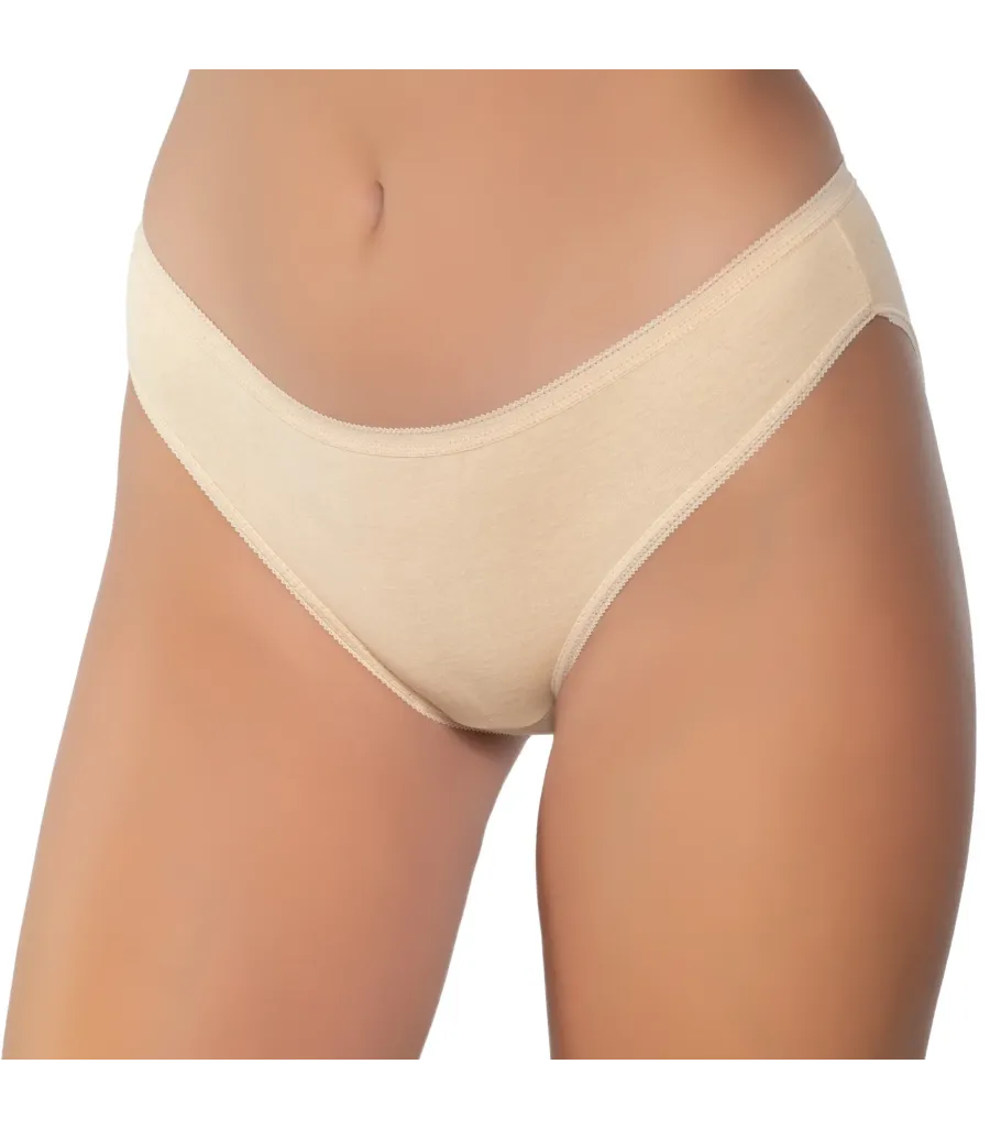 Gümüş İç Giyim 6088 Kadın Ribana Bikini Ten