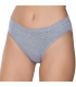 Gümüş İç Giyim 6090 Kadın Ribana Reçme Bel Bikini Gri